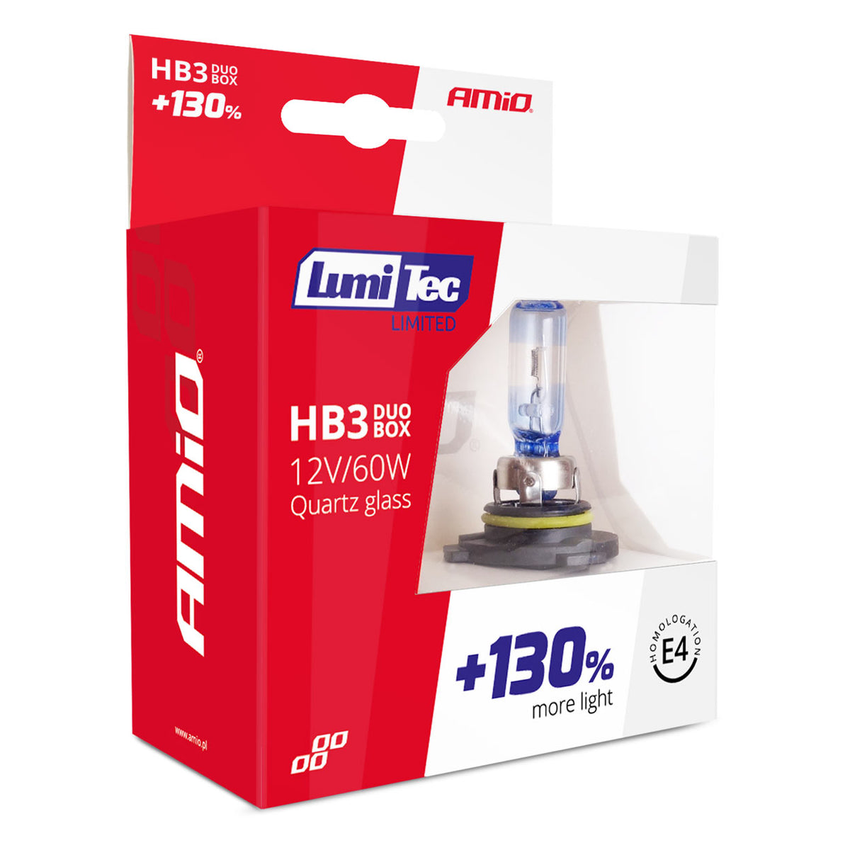 Halogeenipolttimo HB3 12 V 60 W Lumitec Limited +130% Duo