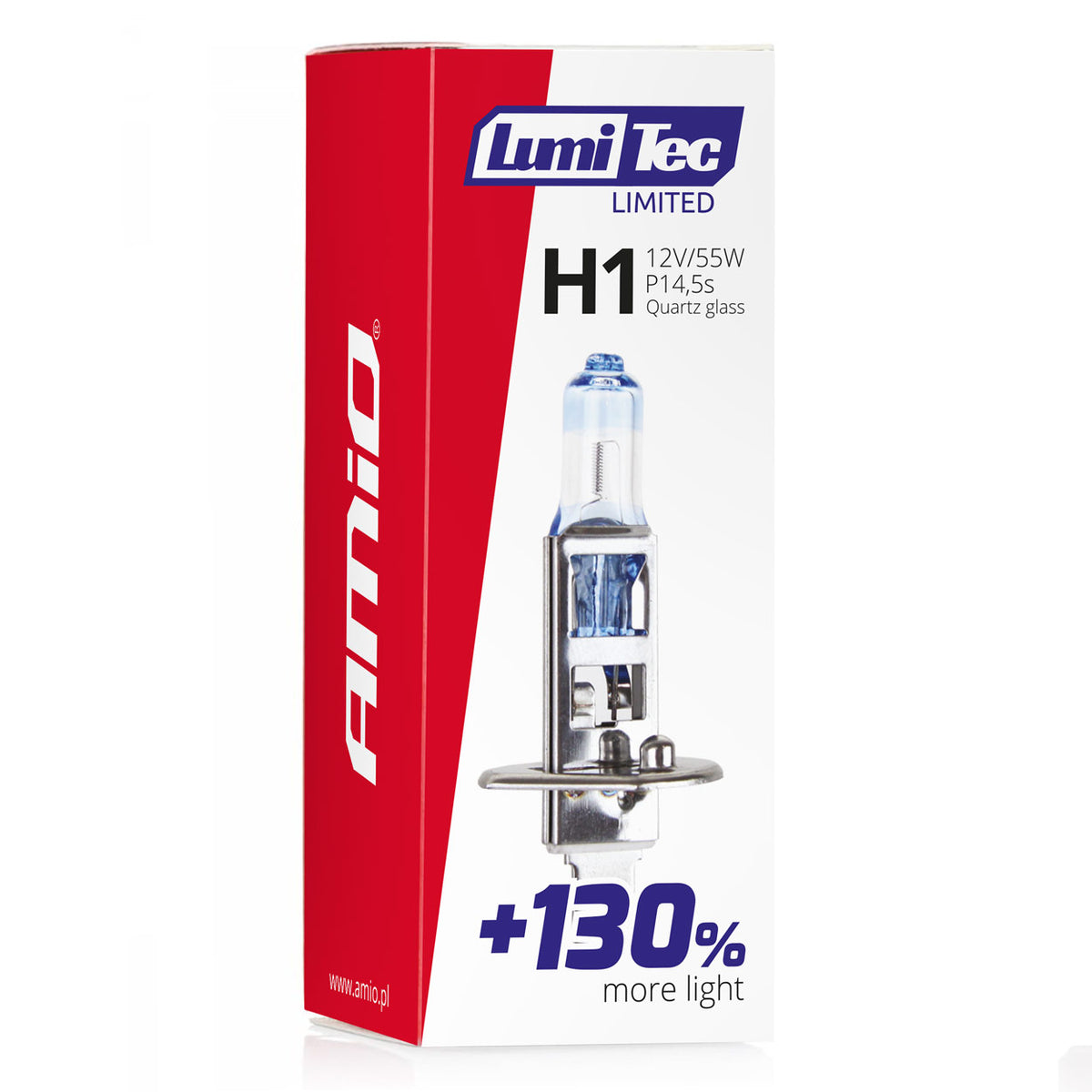 Halogeenipolttimo H1 12 V 55 W Lumitec Limited +130%