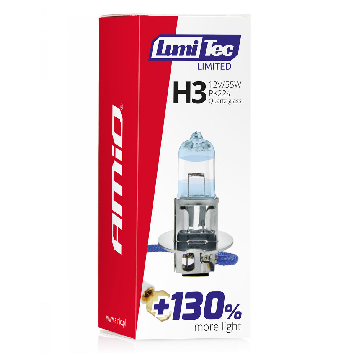Halogeenipolttimo H3 12 V 55 W Lumitec Limited +130%