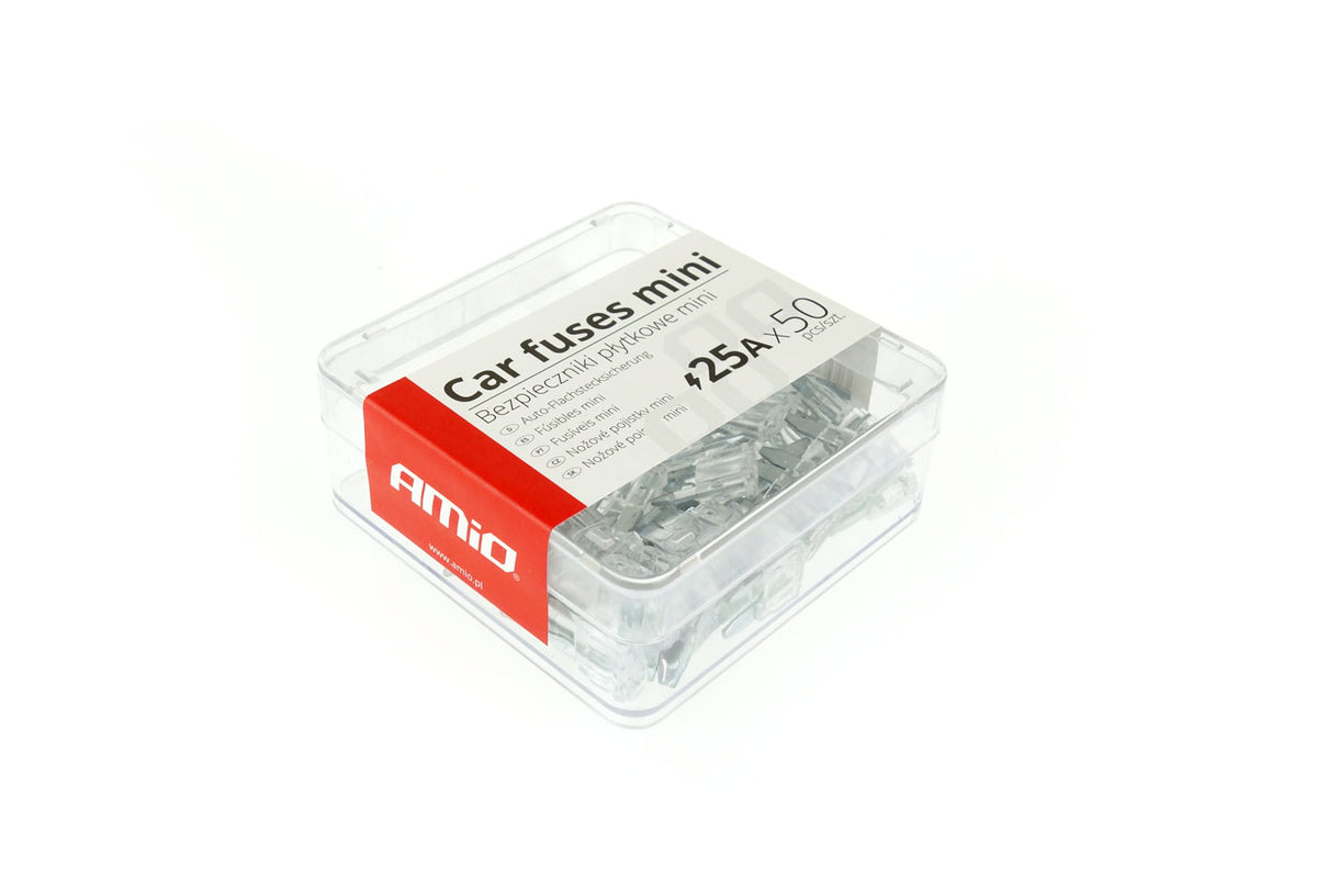 MINI-sulakkeet 25A, 50 kpl