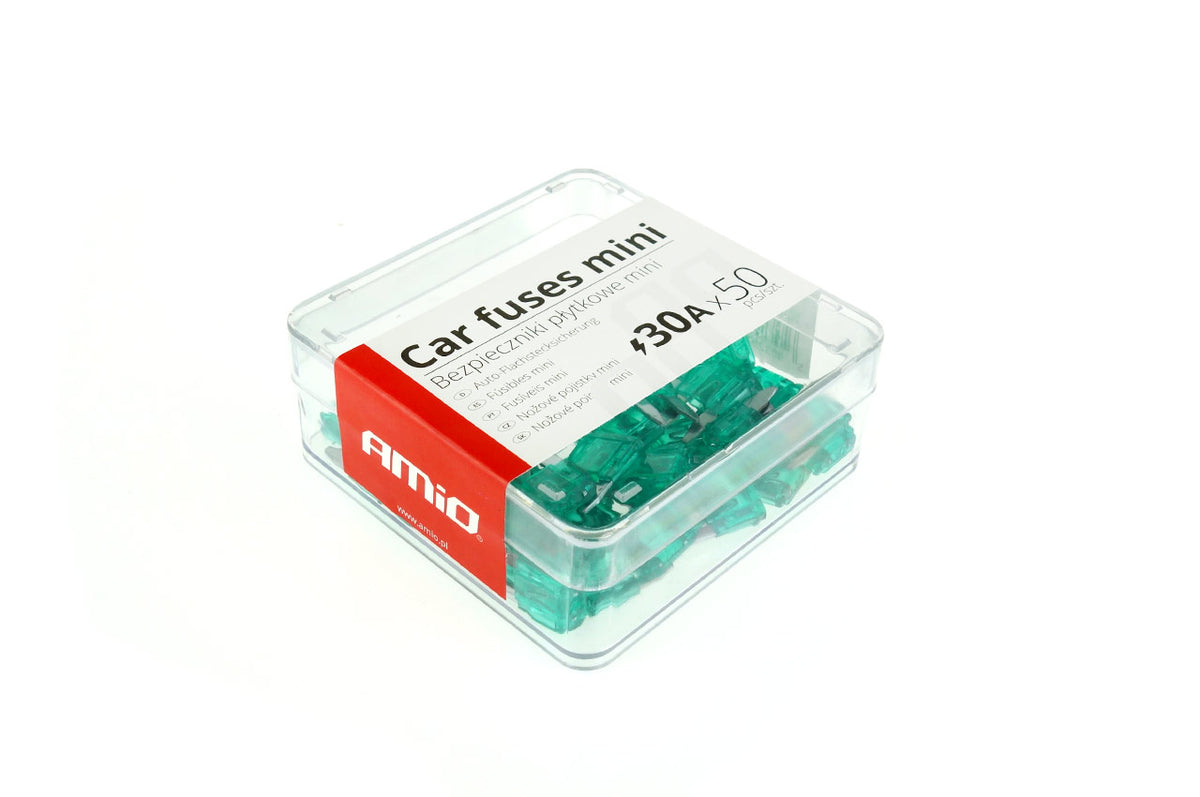 Mini-Box autosulakkeet 50 kpl 30A