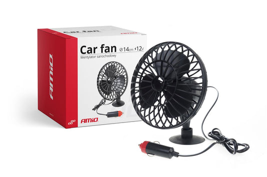 Tuuletin, autotuuletin imukupilla miniFAN 12 V