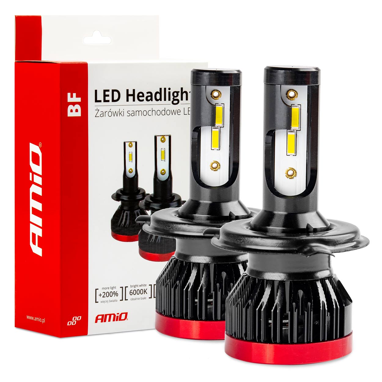 LED-ajovalot H4/H19 BF -Sarja Amio