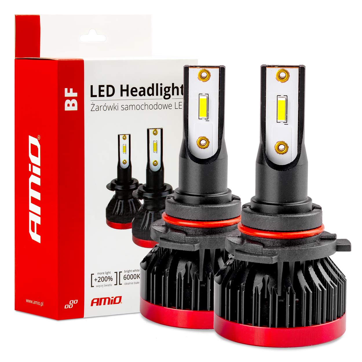 LED-ajovalot HB3 9005/HIR1 9011/H10 BF -Sarja Amio