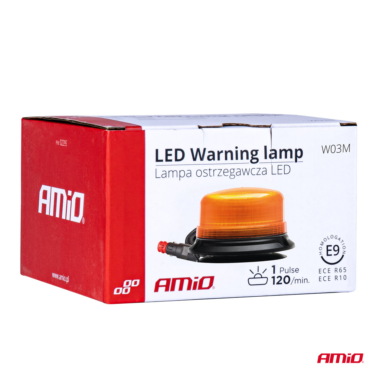 LED-varolamppu R65 R10 36LED 12/24V IP56 AMIO-02295