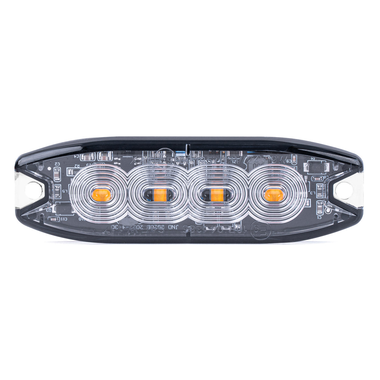 LED-Warnleuchte 4 LED R65 R10 12-24V AMIO-02298
LED-varoitusvalo 4 LED R65 R10 12-24V AMIO-02298