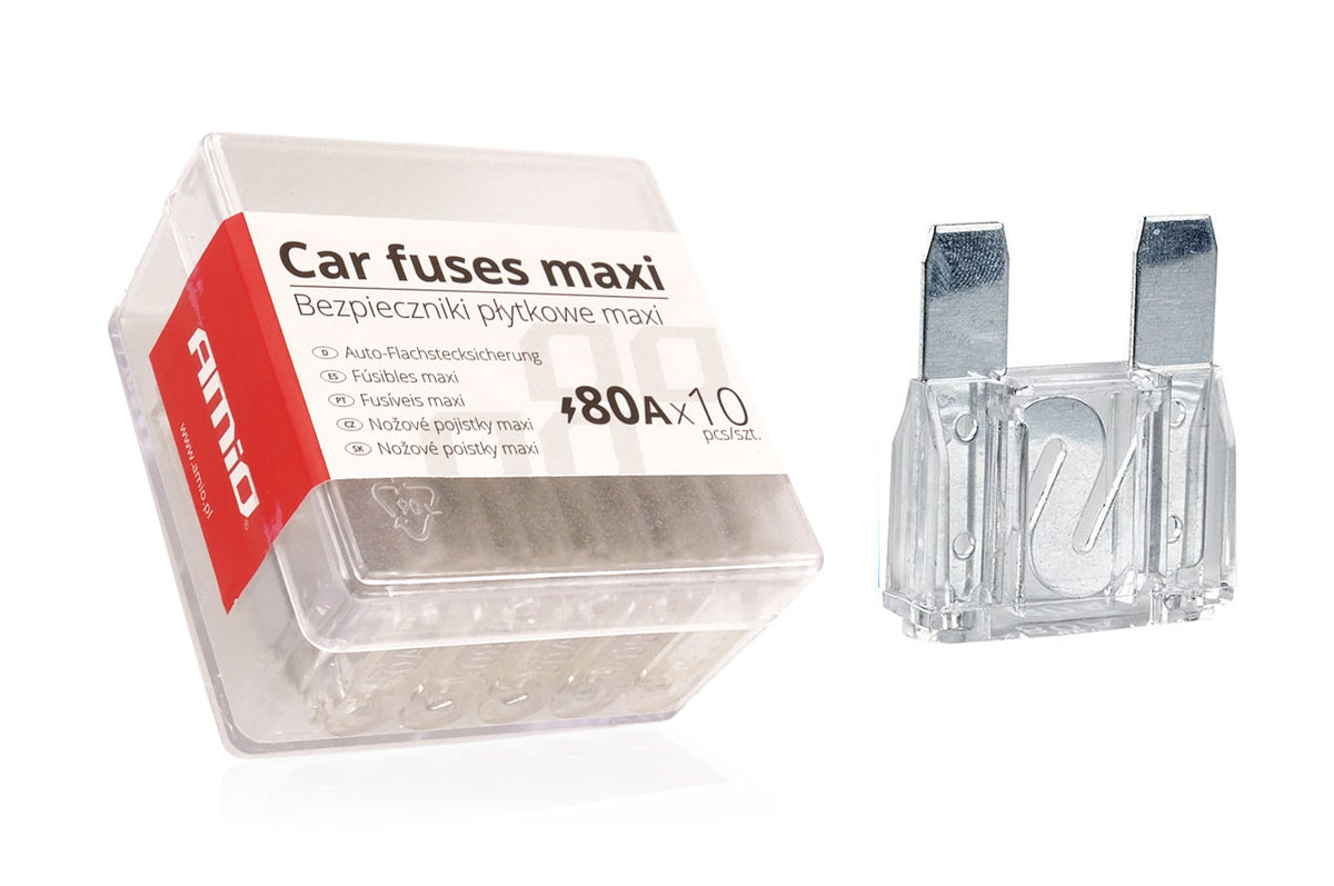 MAXI-autosulakkeet 80A, 10 kpl