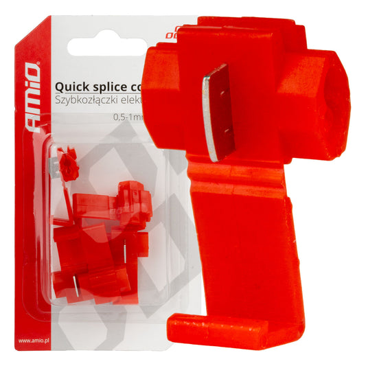 Sähköliittimet pikakytkentä 0,5-1mm² 10A 5 kpl blister