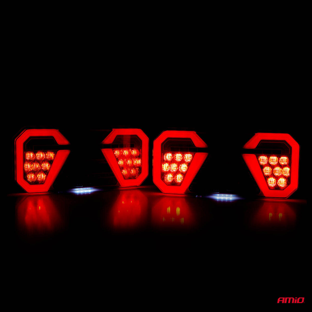LED-takavalo AMiO RCL-04-R dynaaminen, oikea puoli