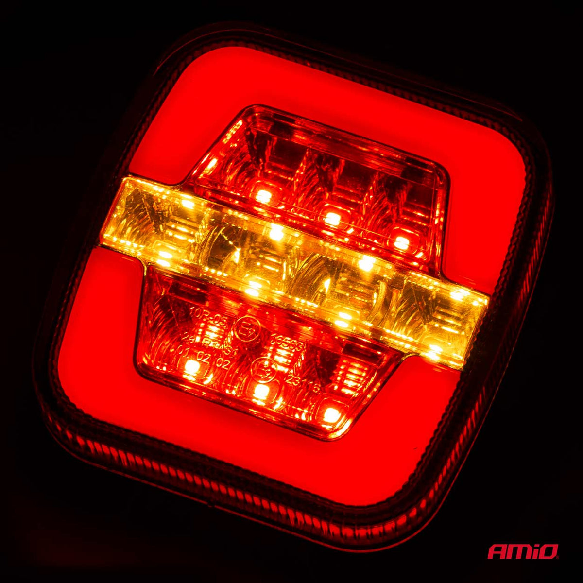 LED-takavalo AMiO RCL-05-LR dynaaminen, vasen/oikea
