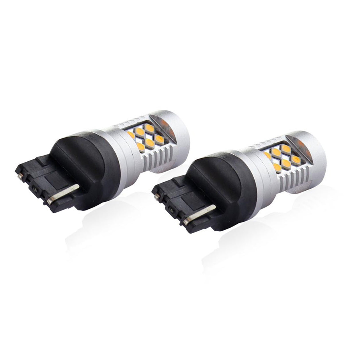 LED CANBUS 3030 24SMD T20 7440 WY21W oranssi 12 V/24 V