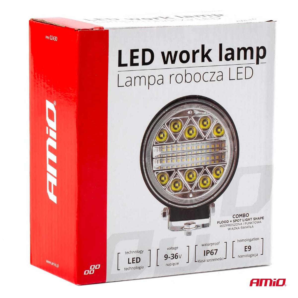 Työvalo AWL16 26LED COMBO 9-36 V