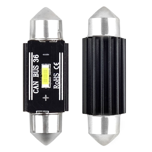LED CANBUS 1860 1SMD UltraBright Festoon C5W/C10W/C3W 36mm valkoinen 12V/24V