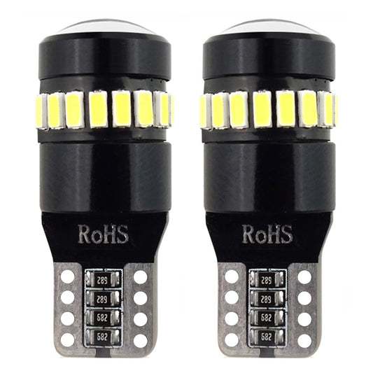 LED-polttimo CANBUS 18SMD 3014 + 1SMD T10 W5W valkoinen 12V/24V