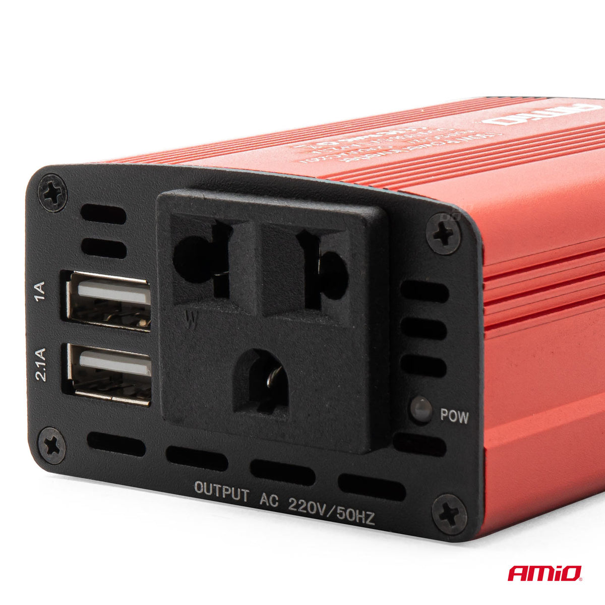 Jännitemuunnin 12 V/230 V 150 W/300 W 2xUSB PI01