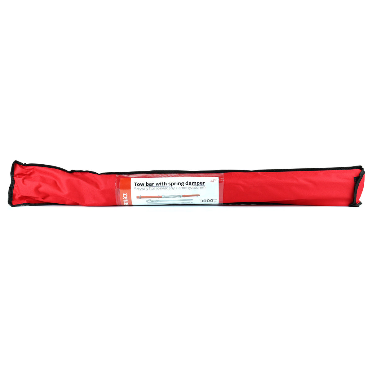 Kokoontaitettava hinausvarsi 3T 205 cm iskunvaimentimella