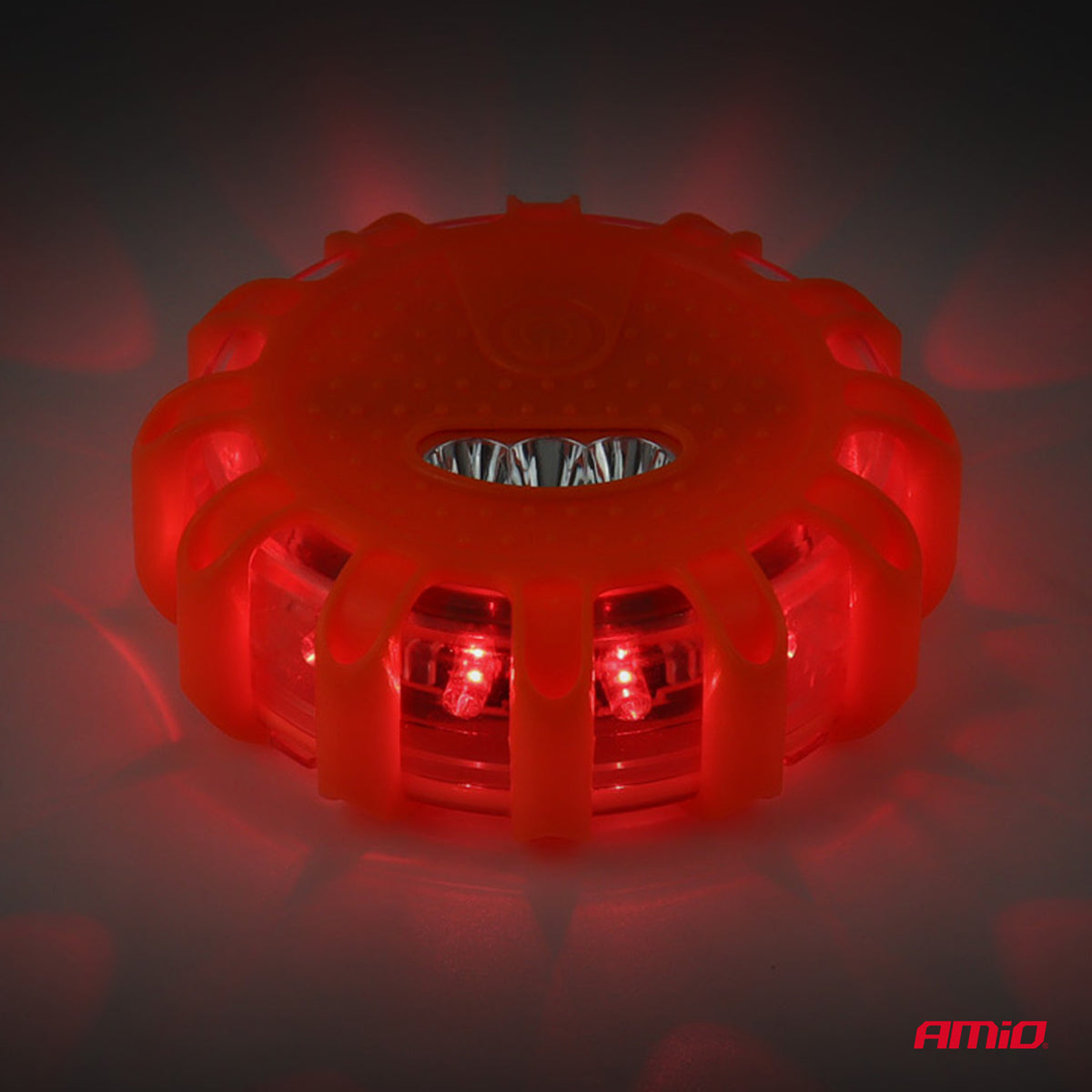 Auton hätävalo taskulamppitoiminnolla 3xAA IP65 12SMD + 3SMD