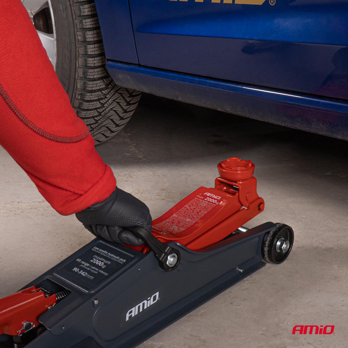 Matalaprofiilinen hydraulitunkki 2T CE