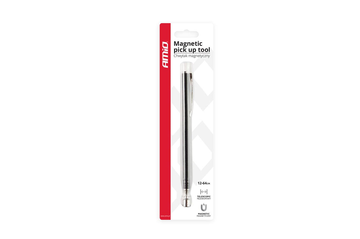 Teleskooppinen poimintakoukkumagneetti 12-64 cm