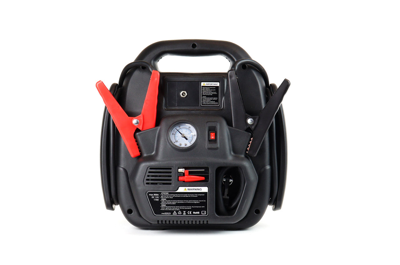 AMiO 4-in-1 käynnistysapu, 12V 17Ah 900A JS01