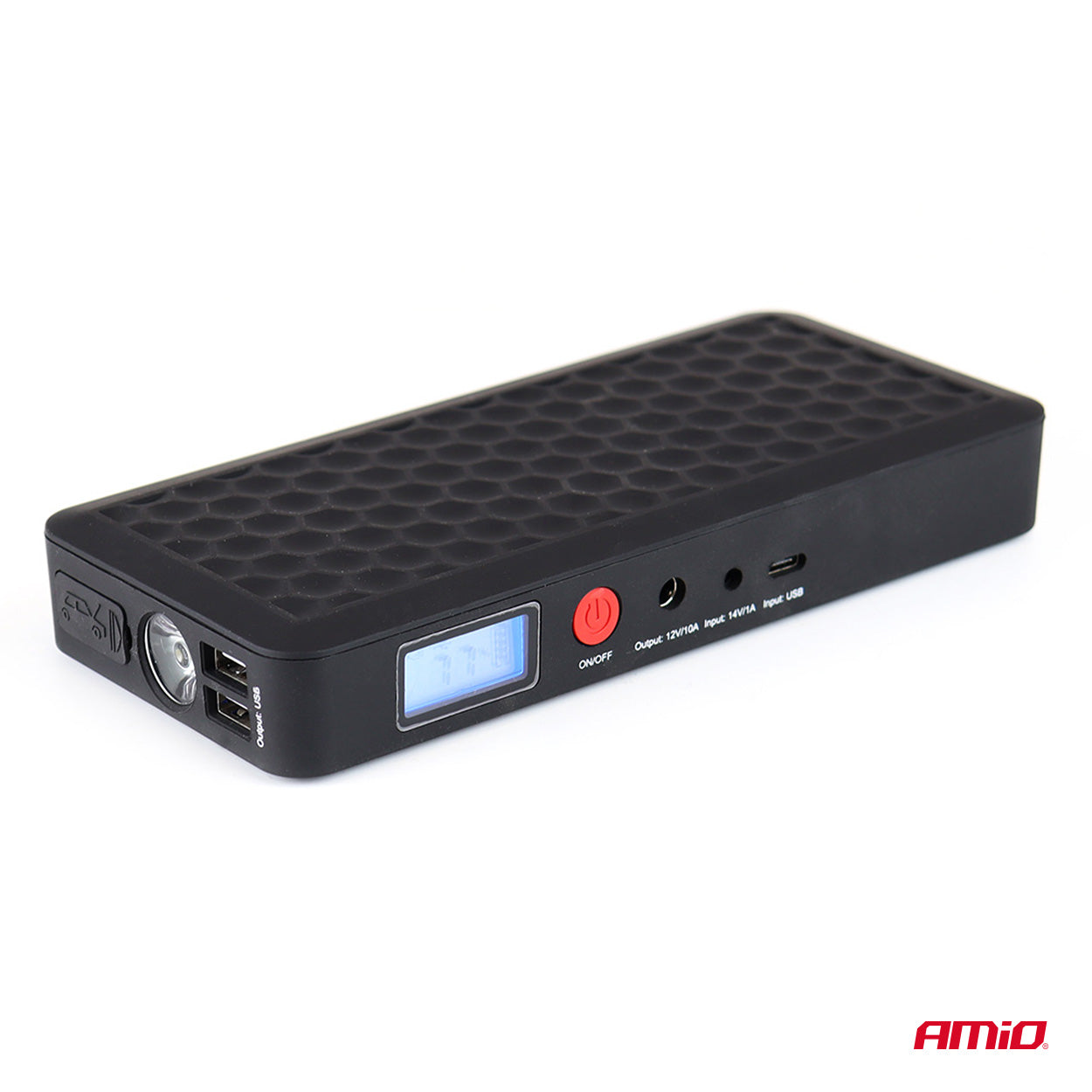 AMiO Powerbank 12V 4Ah 800A SJ02 käynnistysapu