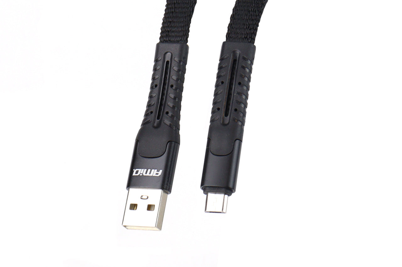 USB+microUSB Federkabel 120cm FullLINK UC-12