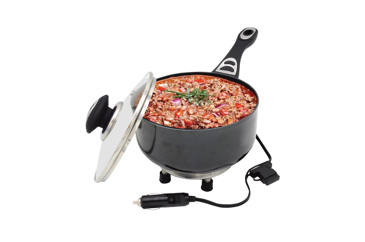 Sähkökasari kannella autoon 18cm x 8cm 250W 24V