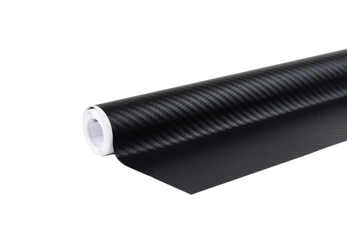 Carbonfolie musta 30cm x 150cm AMIO-02598