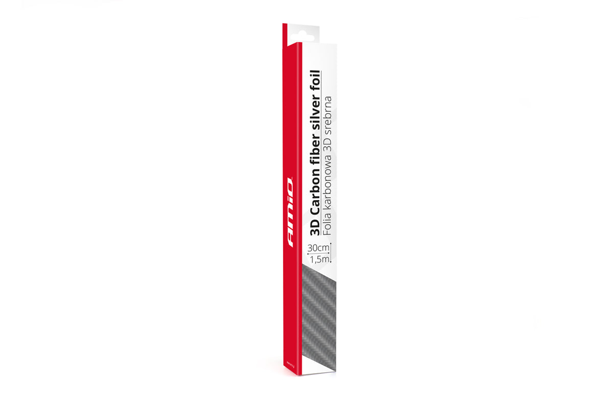 Hiilikalvo hopea 30cm x 150cm AMIO-02600