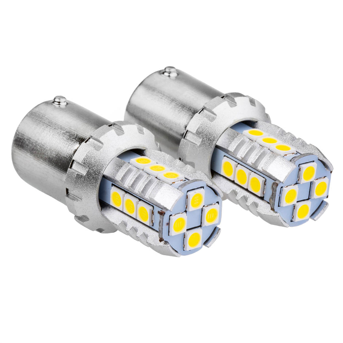 LED-polttimo CANBUS 3030 16SMD 1156 BA15S P21W R10W R5W valkoinen 12V/24V