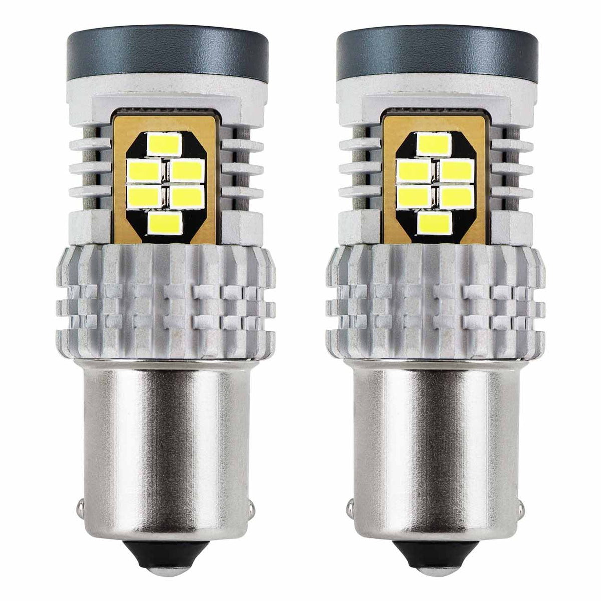 LED CANBUS -polttimo 3020 24SMD 1156 BA15S P21W R10W R5W valkoinen 12V/24V