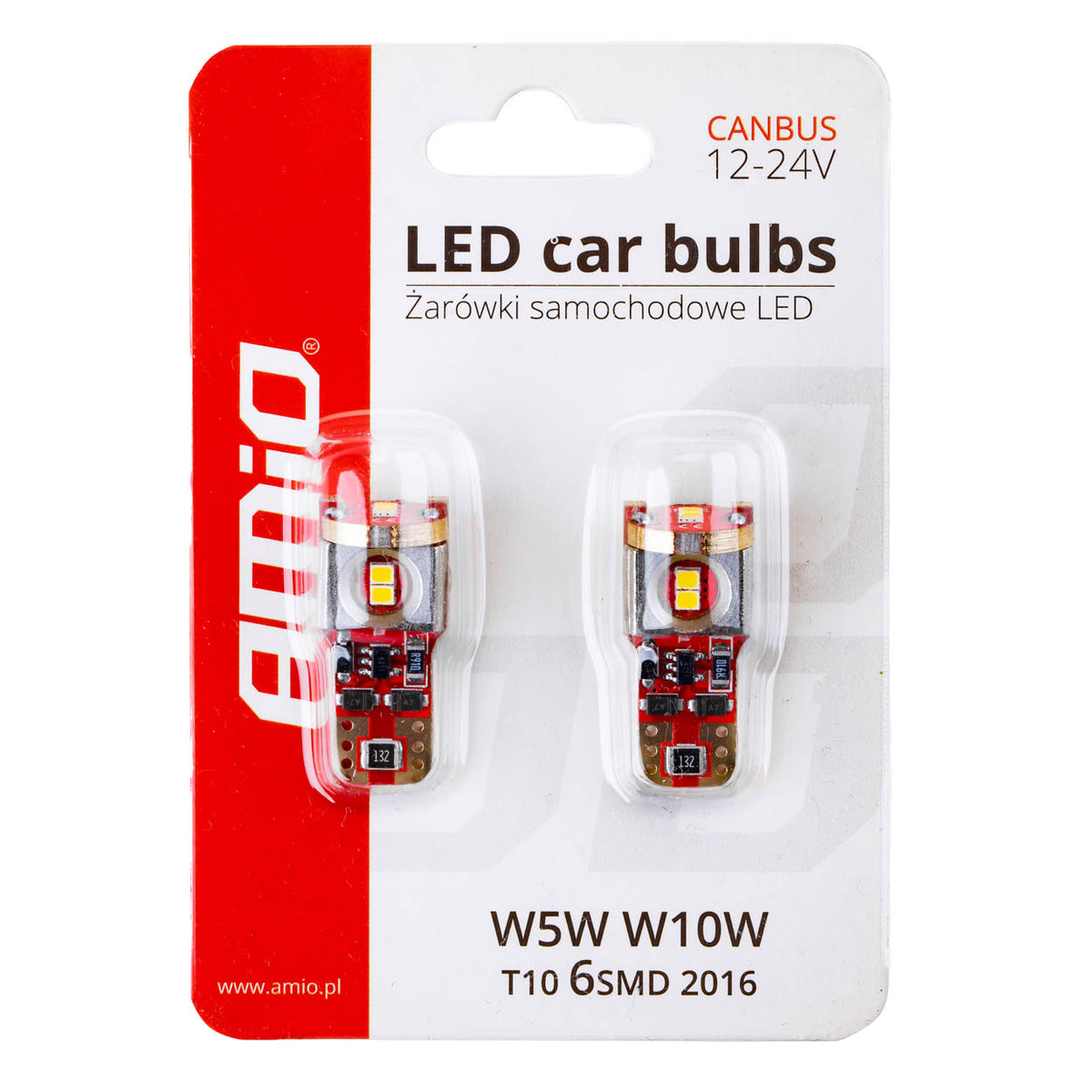 LED CANBUS T10 W5W/W10W 6 SMD 2016