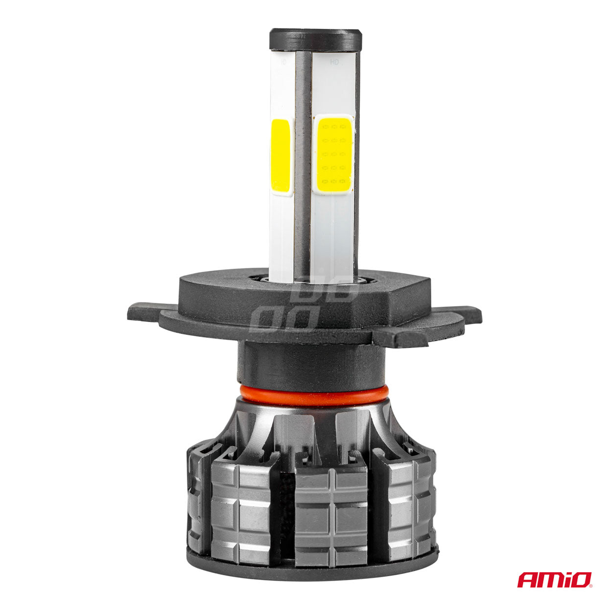LED-ajovalot H4 Cob 4side -Sarja Amio