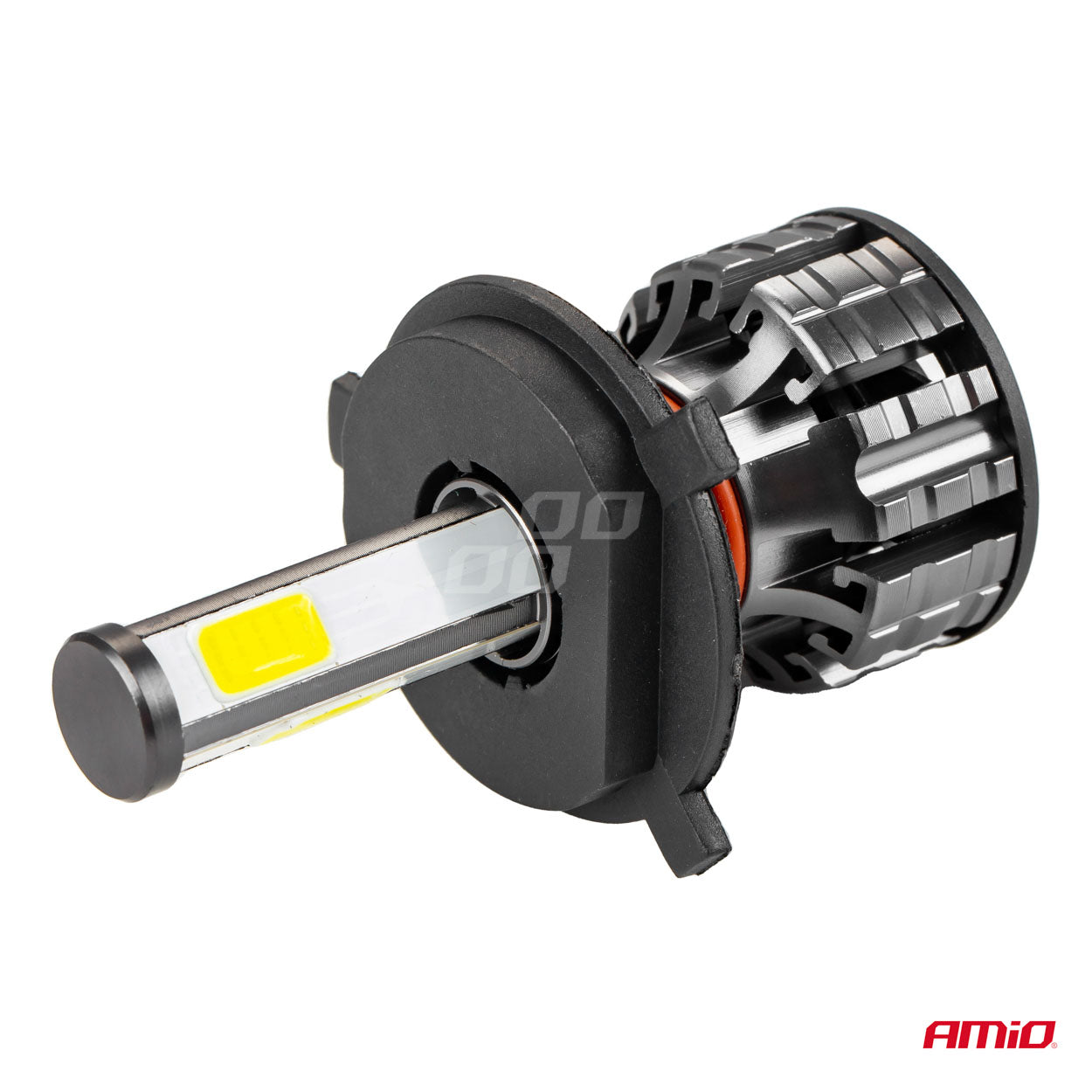 LED-ajovalot H4 Cob 4side -Sarja Amio