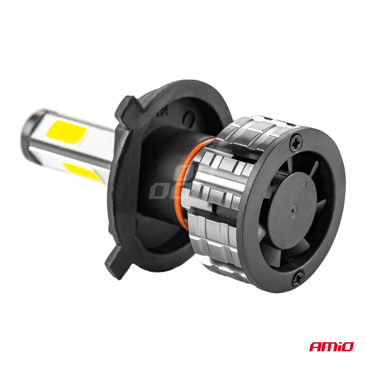 LED-ajovalot H4 Cob 4side -Sarja Amio