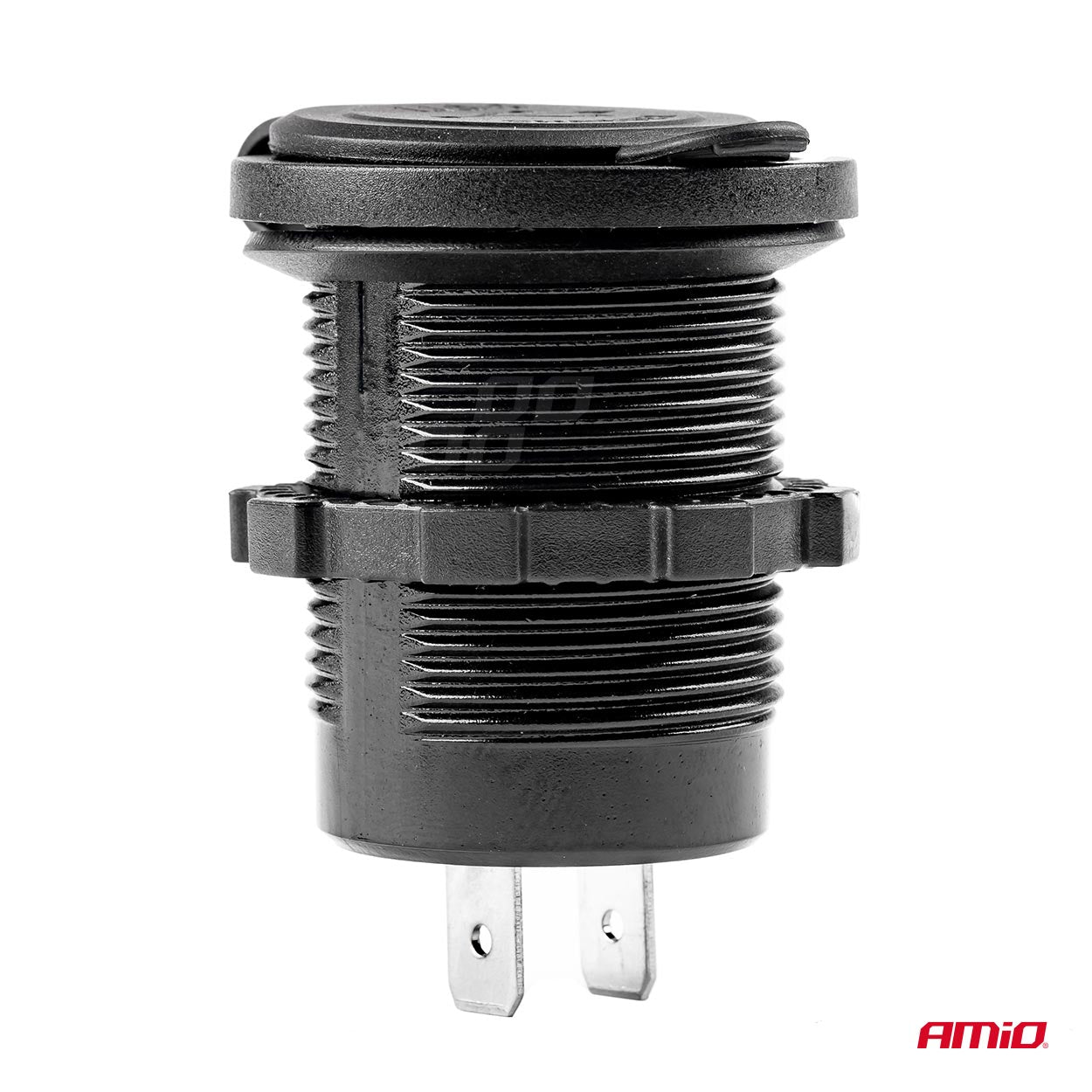 Vesitiivis puhelinlaturi 2xUSB 12/24V MOD-03