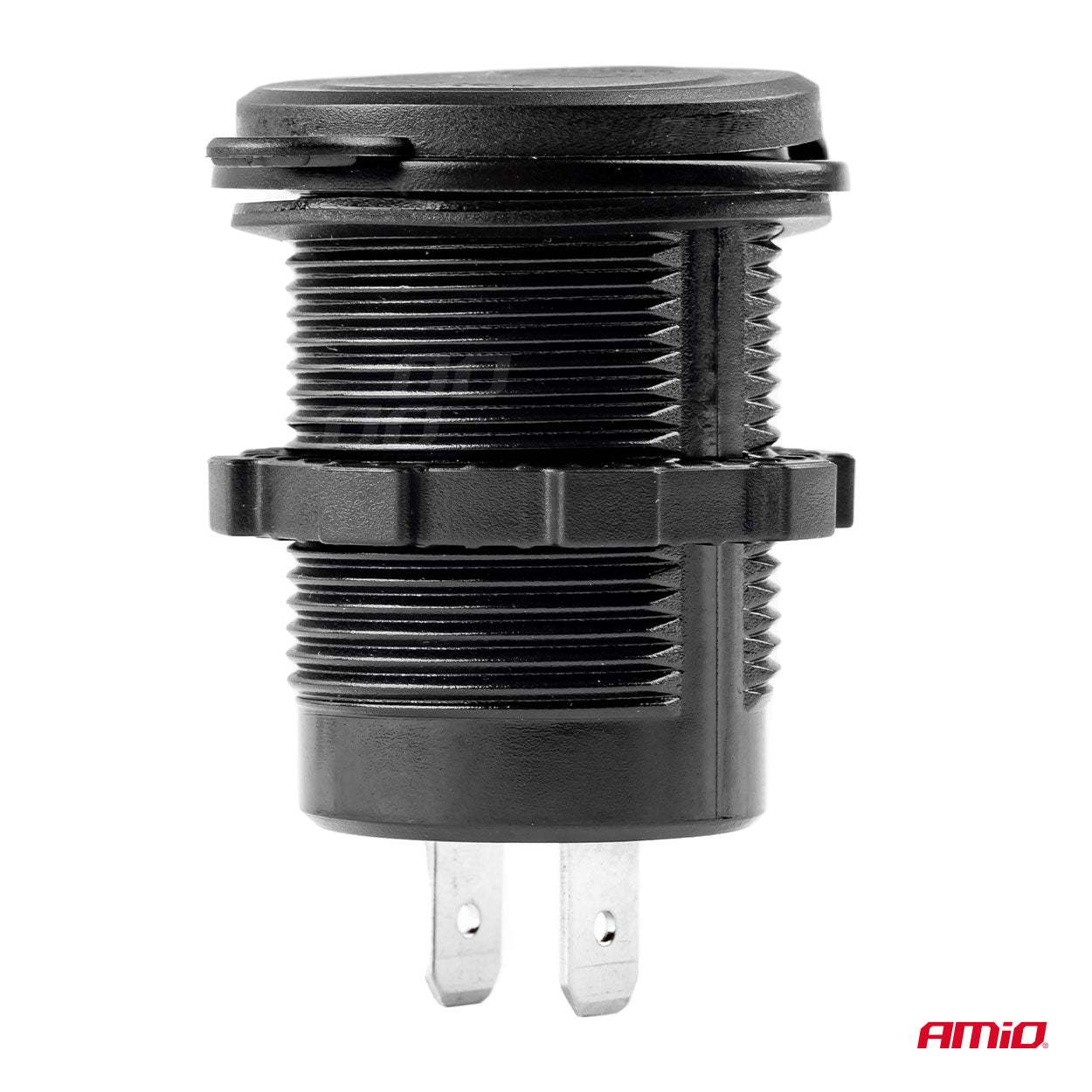 Vesitiivis puhelinlaturi USB+USB-C 12/24V MOD-08