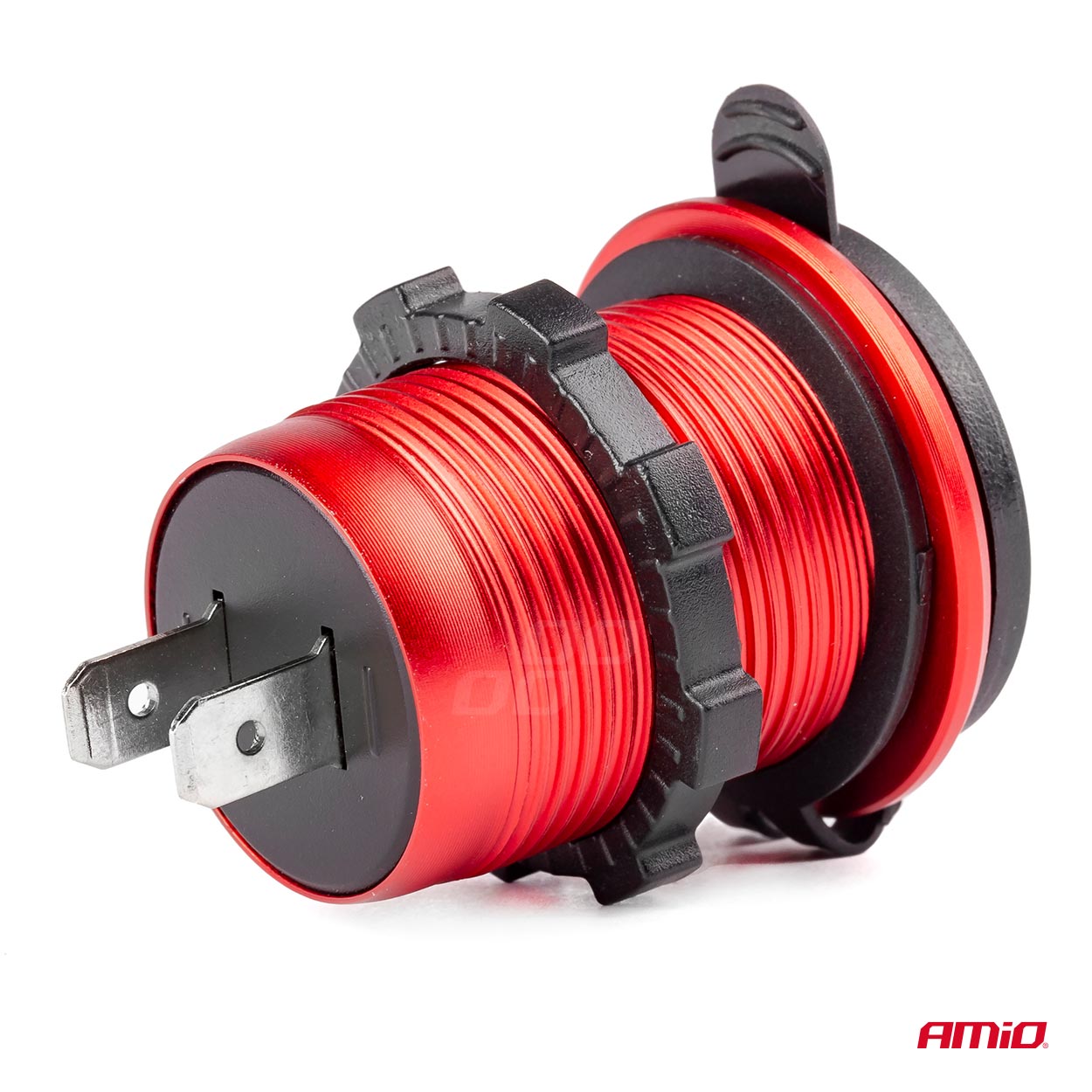 Vesitiivis puhelinlaturi USB+USB-C 12/24V MOD-09