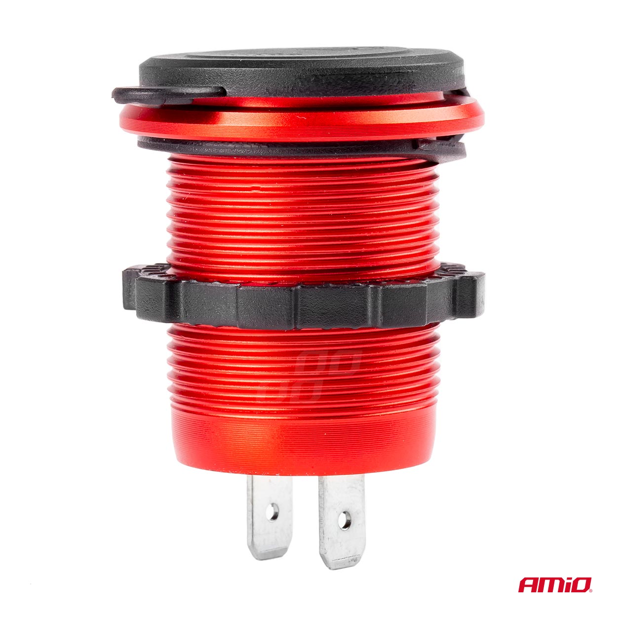 Vesitiivis puhelinlaturi USB+USB-C 12/24V MOD-09