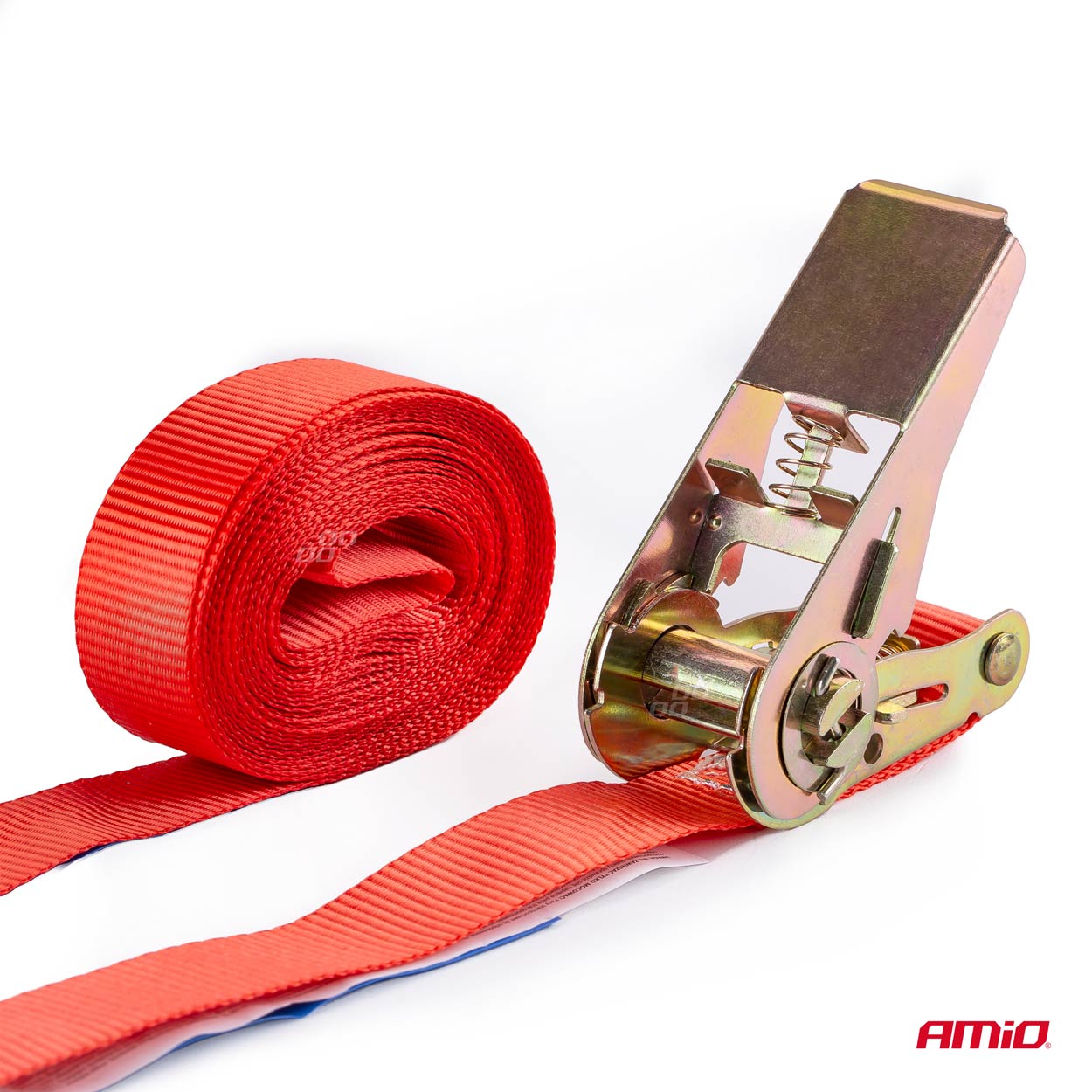 Kuljetinrulla kiristimellä 500kg 25mm 4m BELT-06