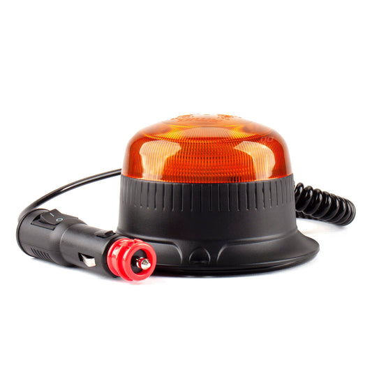 LED-varoitusvalo 18 LED-magneetti R65 R10 12V 24V W21ml AMIO-02924