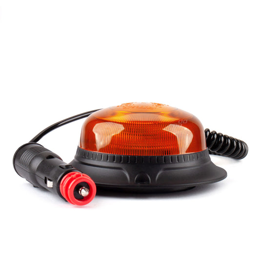 LED-varoitusvalo W21M Magneettikiinnitys / 3 Ruuvia R65 R10 18LED 12 /24 V IP56 AMIO-02925