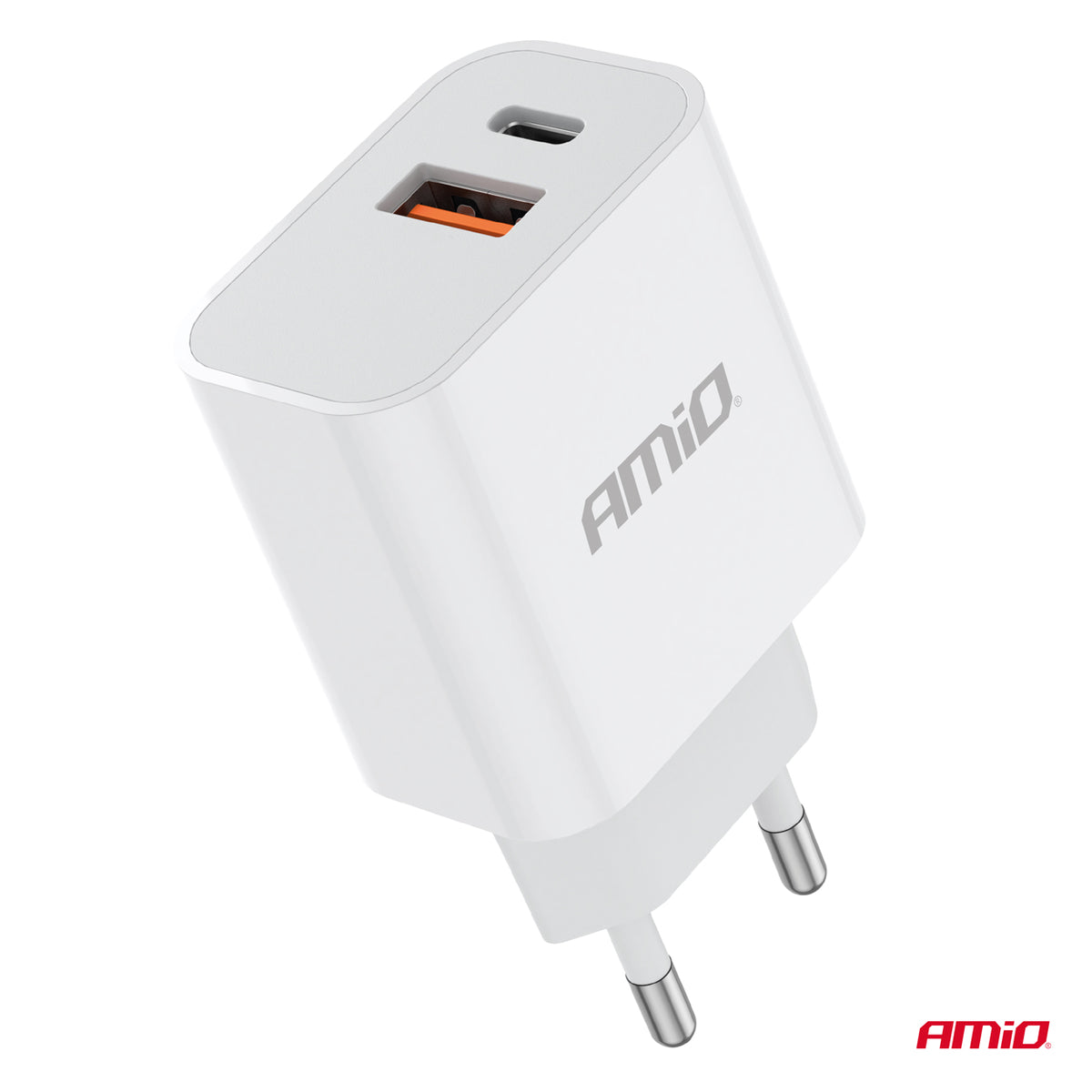 Autolaturi PCH PRO-09 USB+USB-C 20 W Quick Charge 230V