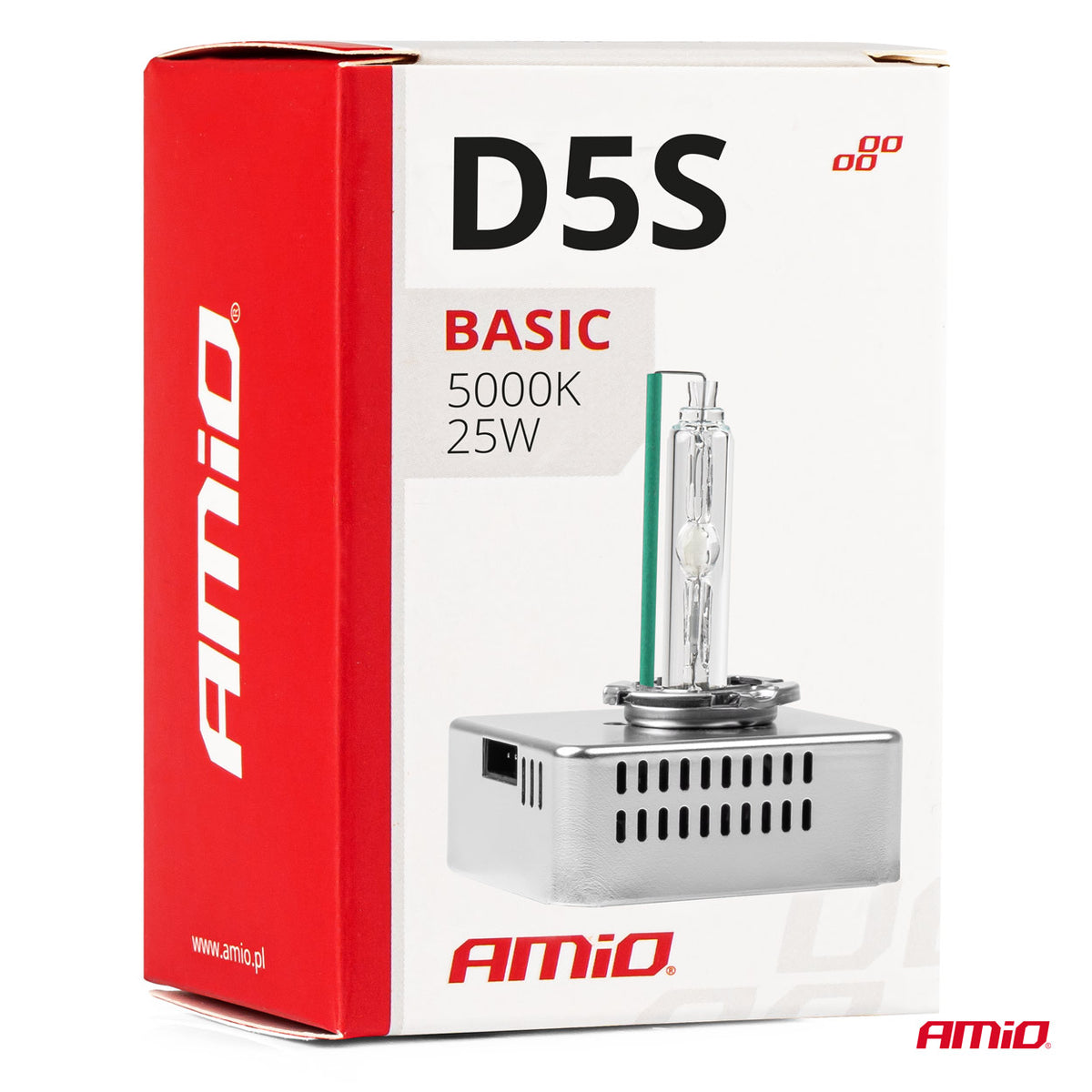 Xenon-polttimo D5S 25 W 5000K AMiO BASIC