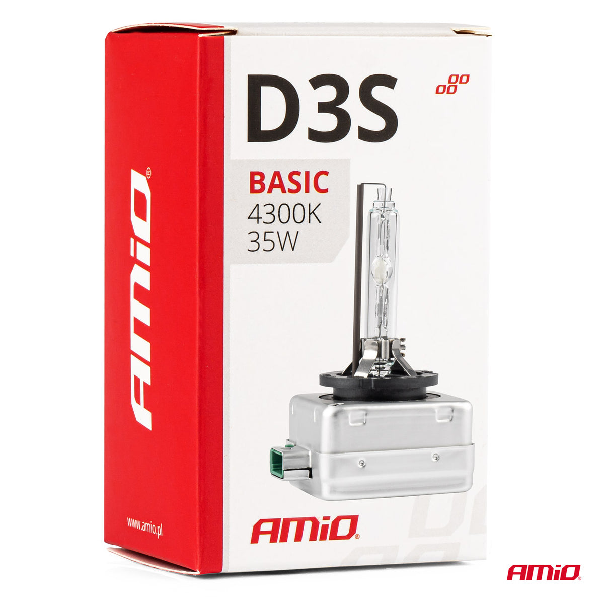 Xenon-polttimo D3S 35 W 4300K AMiO BASIC