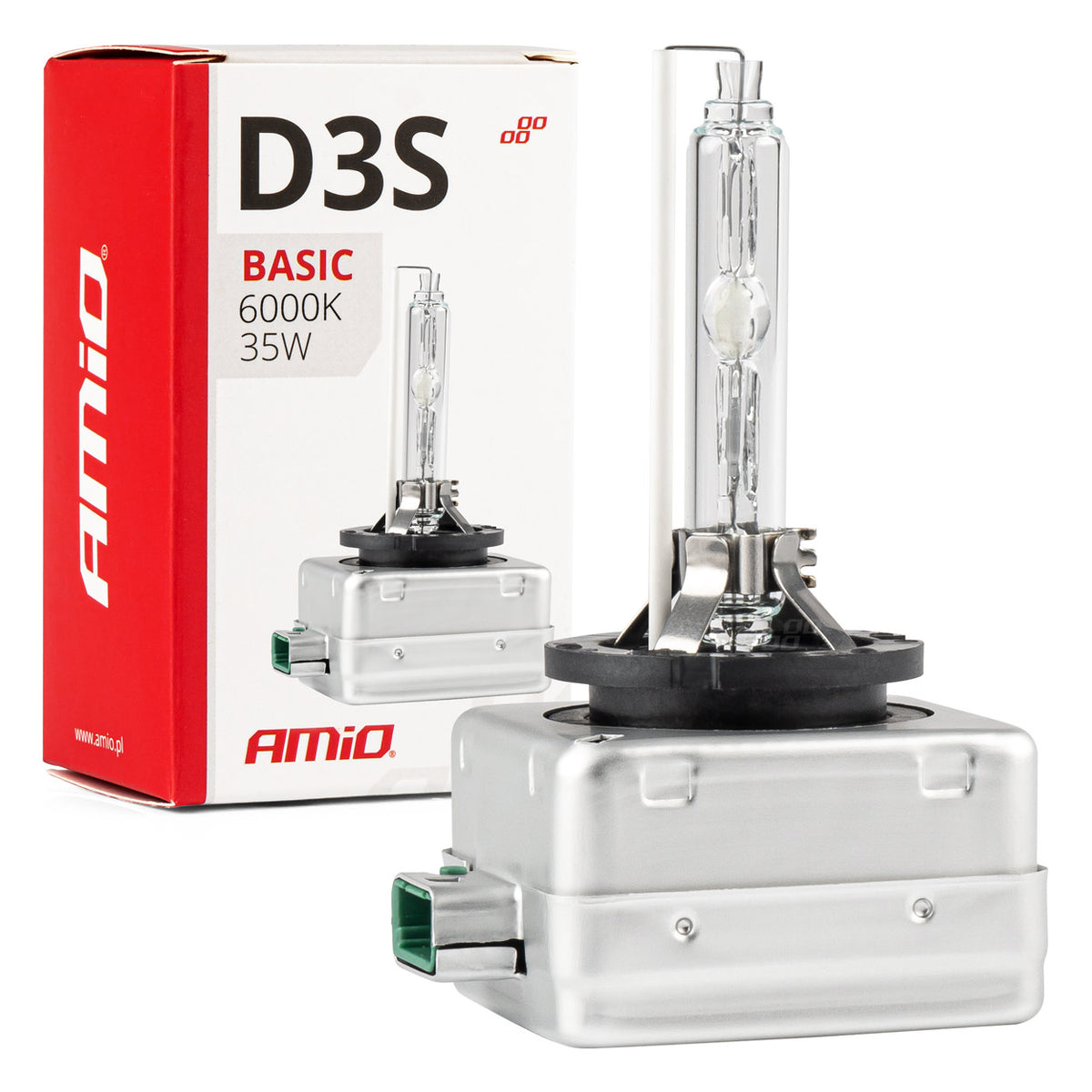 Xenon-polttimo D3S 35 W 6000K AMiO BASIC