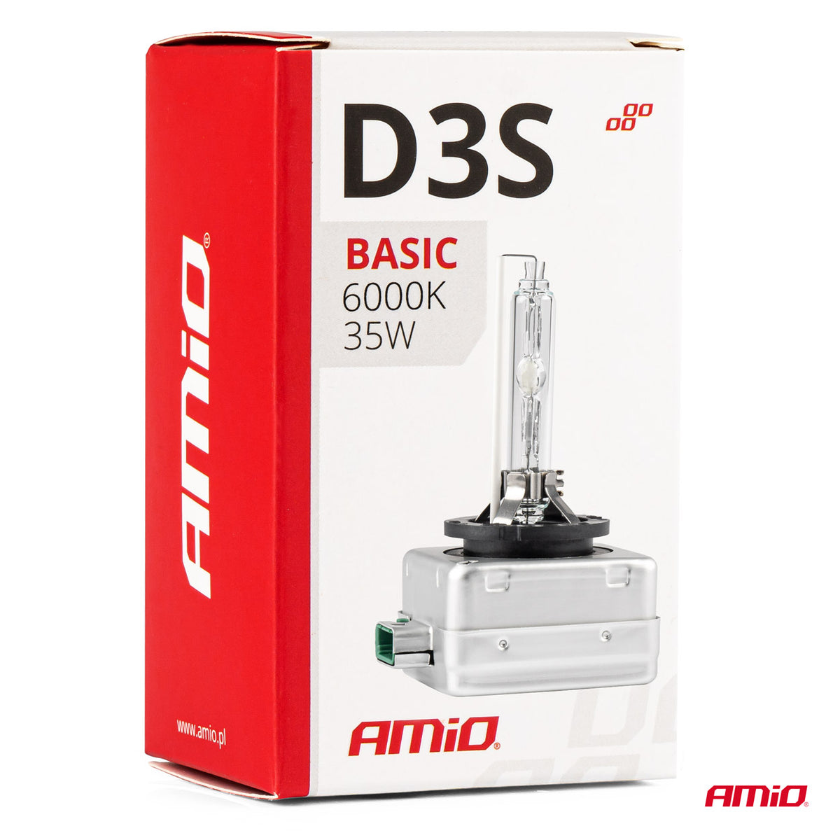 Xenon-polttimo D3S 35 W 6000K AMiO BASIC