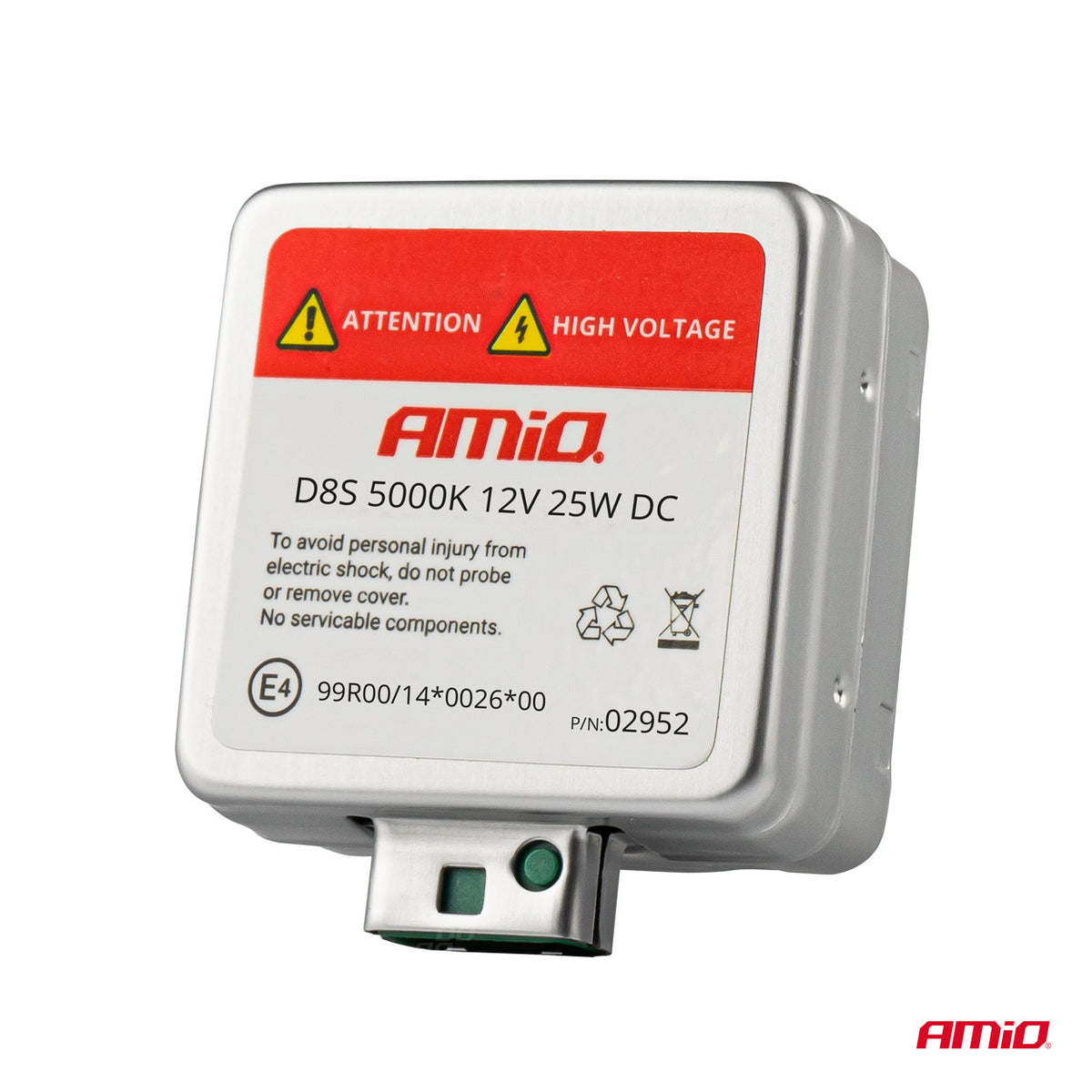 Xenon-polttimo D8S 35 W 5000K AMiO BASIC