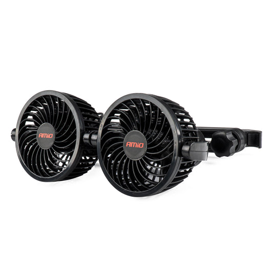 Auton tuuletin niskatukeen 2x4" 12 V
