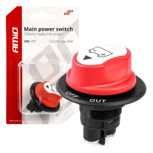 Pääkatkaisija 12/24V max. 50A